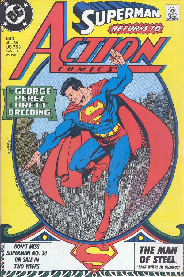 ACTION COMICS #643