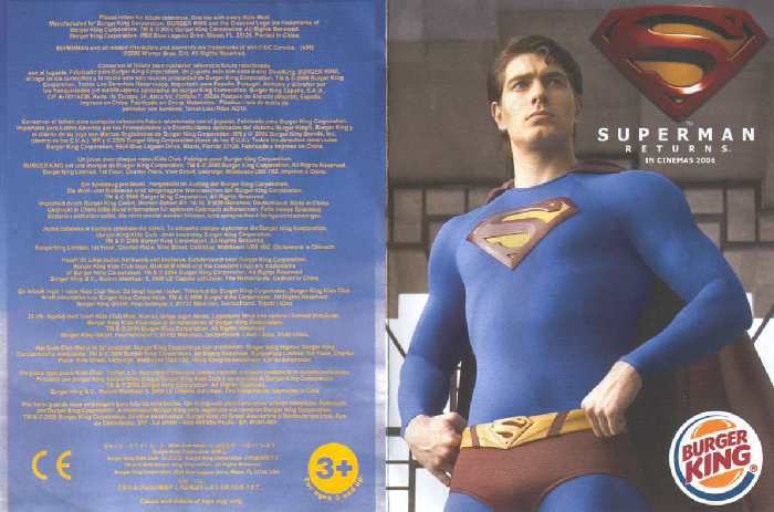 SUPERMAN RETURNS EN BURGER KING