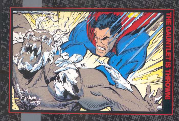 TRADING CARDS THE DEATH OF SUPERMAN