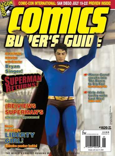 SUPERMAN RETURNS EN COMICS BUYER'S GUIDE