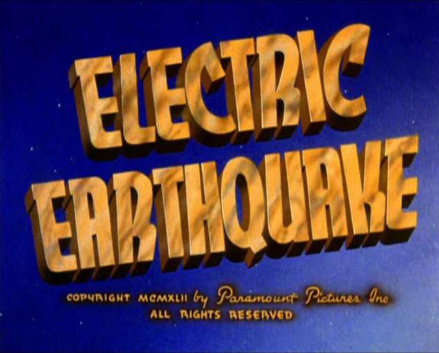 ELECTRICAL EARTHQUAKE