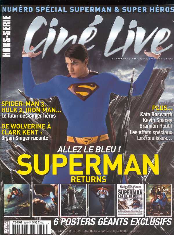 SUPERMAN RETURNS en CINE LIVE