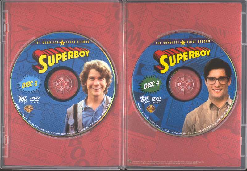 PACK DE 4 DVDs SUPERBOY BY JOHN HAYMES NEWTON