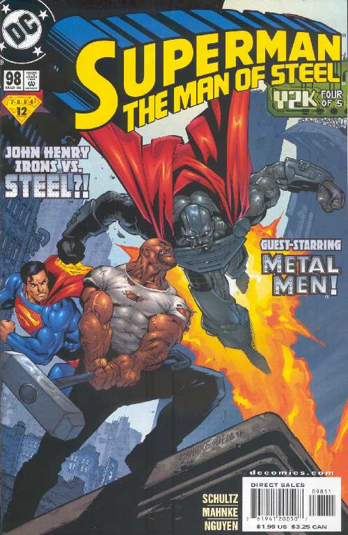 SUPERMAN THE MAN OF STEEL #98