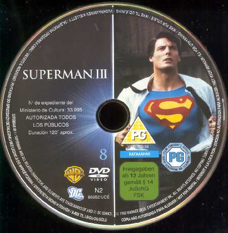 PACK DE 13 DVDs SUPERMAN ULTIMATE COLLECTOR'S EDITION