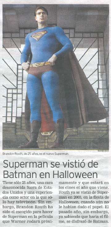 SUPERMAN EN QUE