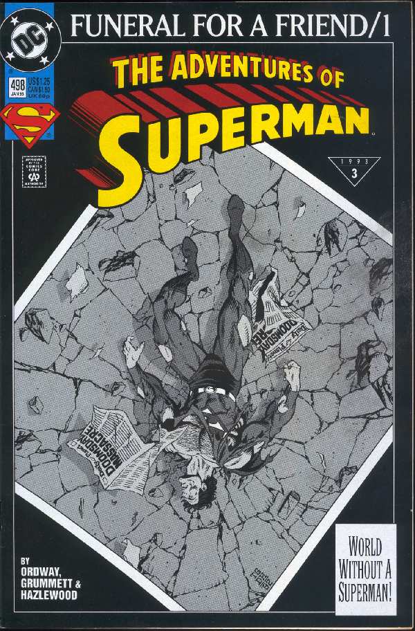 ADVENTURES OF SUPERMAN #498