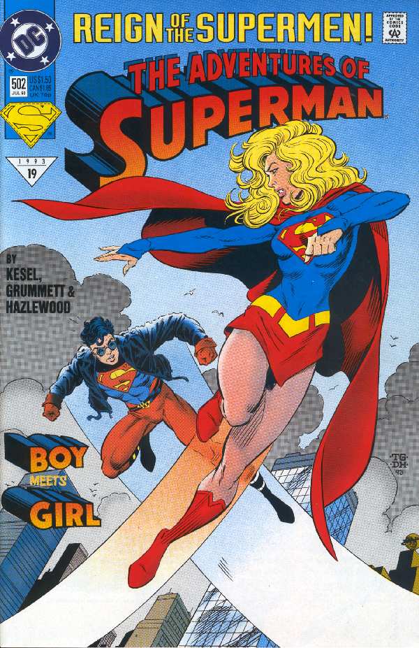 ADVENTURES OF SUPERMAN #502