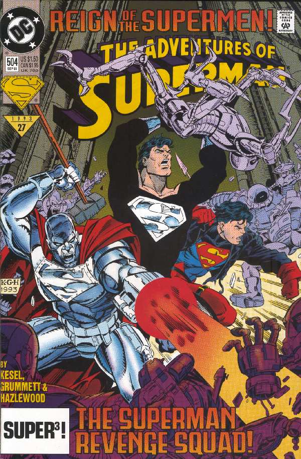 ADVENTURES OF SUPERMAN #504