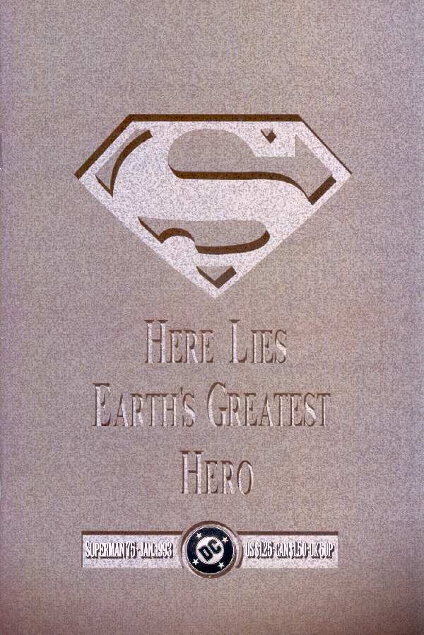 SUPERMAN #75 MEMORIAL EDITION SETLC-XI
