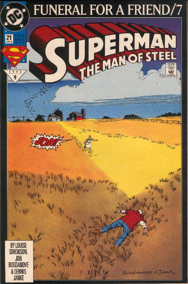 SUPERMAN THE MAN OF STEEL #21