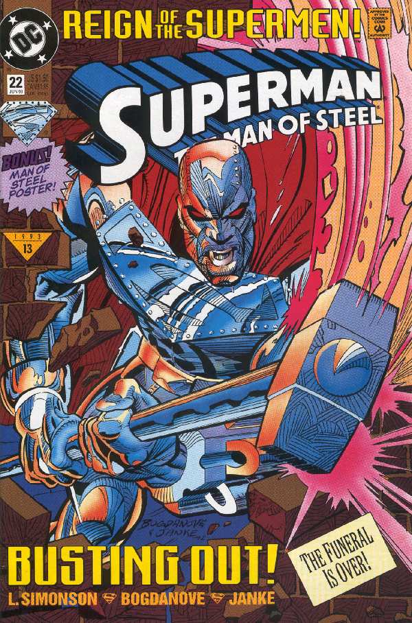 SUPERMAN THE MAN OF STEEL #22